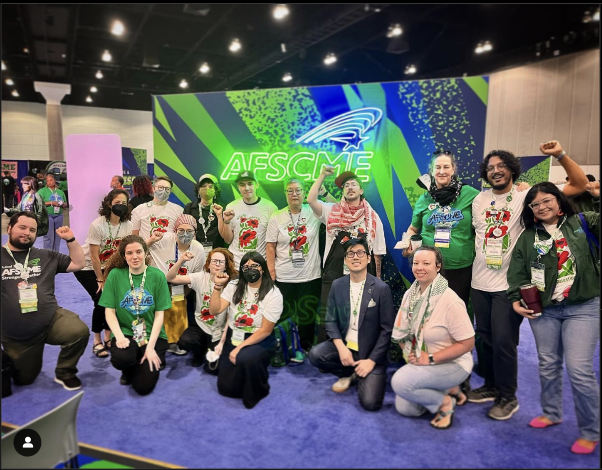 AFSCME Convention Report (Green4Falasteen) Labor for Palestine